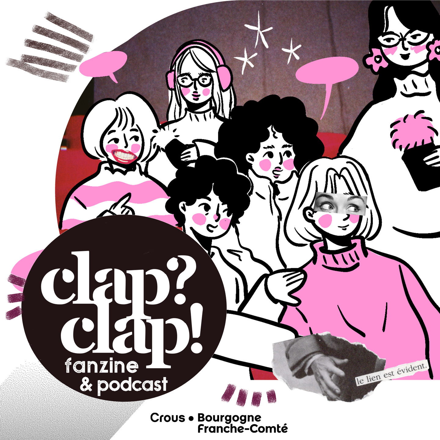 Fanzine&podcast-clapclap-CrousBFC1 A fond la caisse par Emma Lahalle, podcast